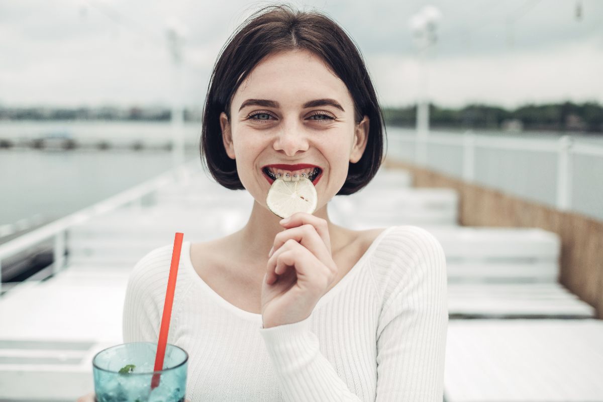 Snacking with Braces